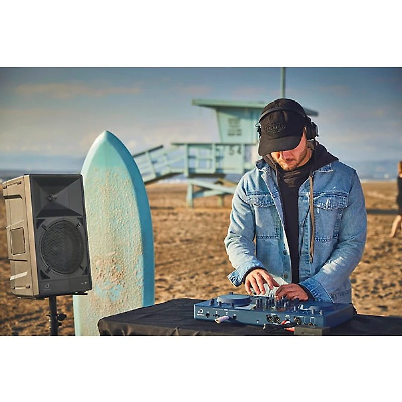 AlphaTheta WAVE-EIGHT 8" Portable Powered Speaker With SonicLink