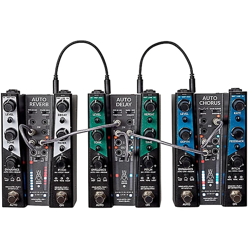 Gamechanger Audio AUTO CHORUS Pitch and Dynamics Responsive Chorus Effects Pedal Black