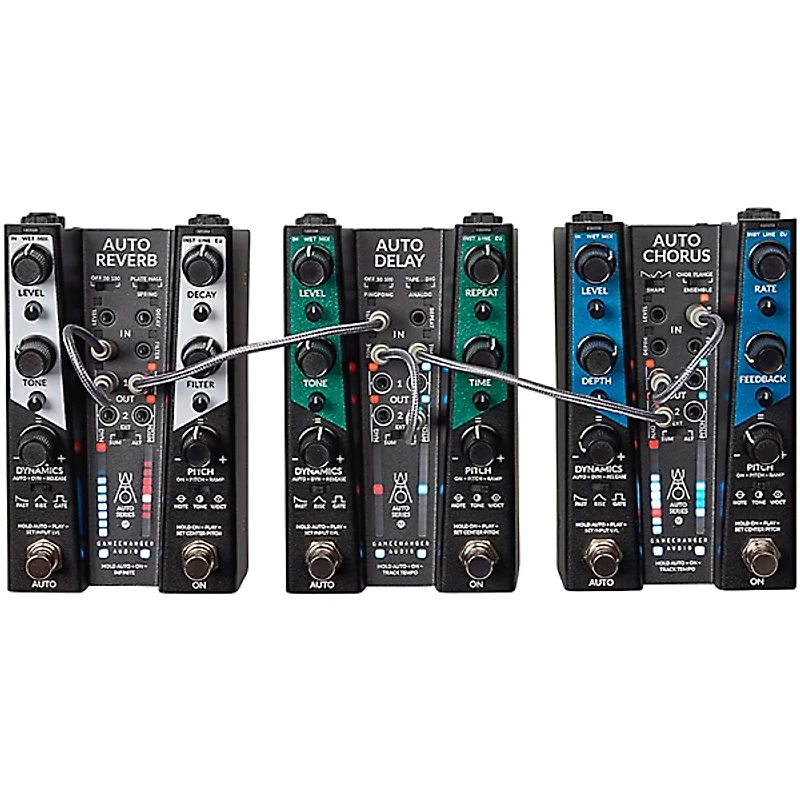 Gamechanger Audio AUTO CHORUS Pitch and Dynamics Responsive Chorus Effects Pedal Black