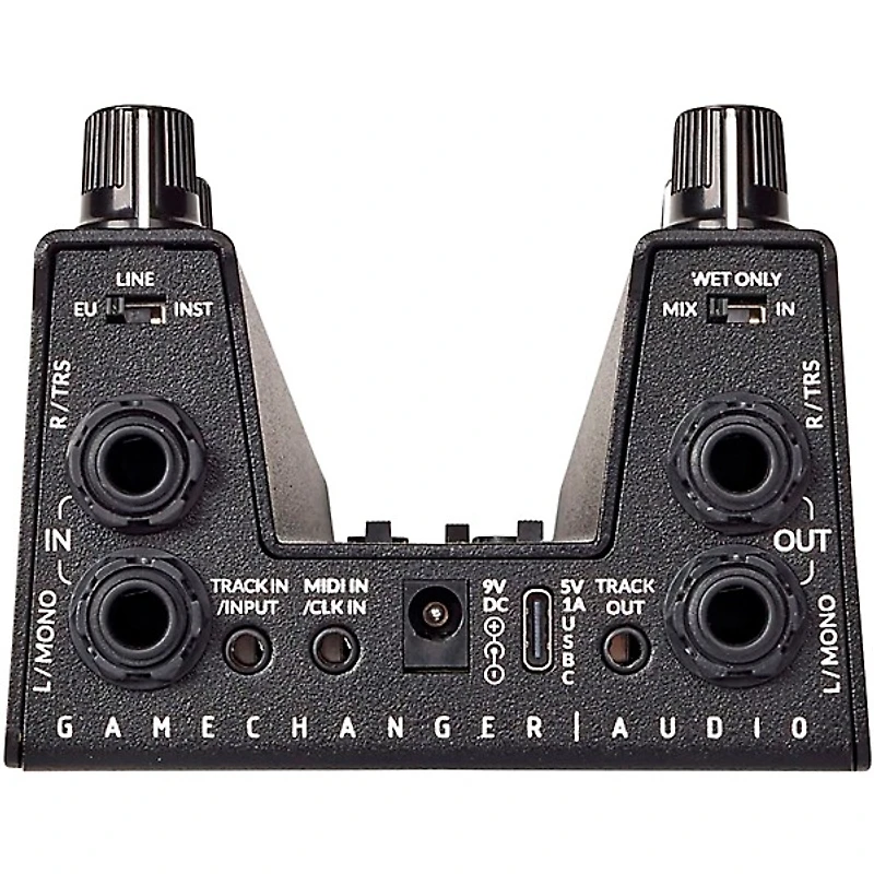 Gamechanger Audio AUTO DELAY Pitch and Dynamics Responsive Delay Effects Pedal Black