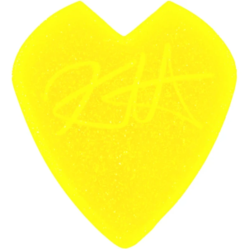 Dunlop Kirk Hammett Jazz III Yellow Glitter Guitar Pick