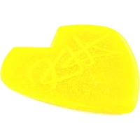 Dunlop Kirk Hammett Jazz III Yellow Glitter Guitar Pick