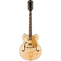 Gretsch Guitars G5476G-12 Limited-Edition Electromatic Classic Hollowbody Double-Cut 12-String Electric Guitar With Gold Hardware Natural
