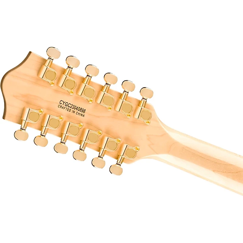 Gretsch Guitars G5476G-12 Limited-Edition Electromatic Classic Hollowbody Double-Cut 12-String Electric Guitar With Gold Hardware Natural