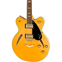 Gretsch Guitars Streamliner Limited-Edition Center Block Cat-Eye With V-Stoptail and Gold Hardware Electric Guitar Village Amber