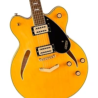 Gretsch Guitars Streamliner Limited-Edition Center Block Cat-Eye With V-Stoptail and Gold Hardware Electric Guitar Village Amber