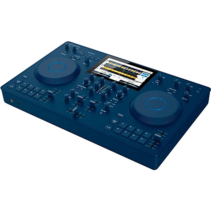AlphaTheta WAVE-EIGHT 8" Portable Powered Speaker Pair With OMNIS-DUO Portable Standalone DJ System