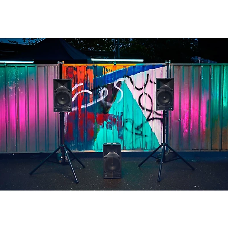 AlphaTheta WAVE-EIGHT 8" Portable Powered Speaker Pair With OPUS-QUAD Professional Standalone DJ System