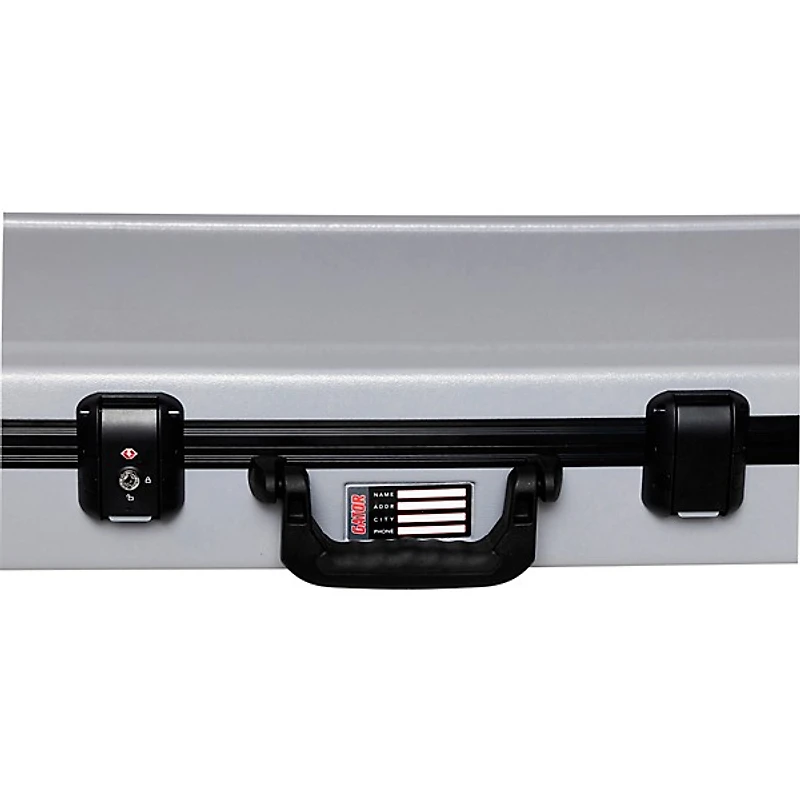 Gator GTSA Series TSA ATA Molded Electric Bass Guitar Case - Gray