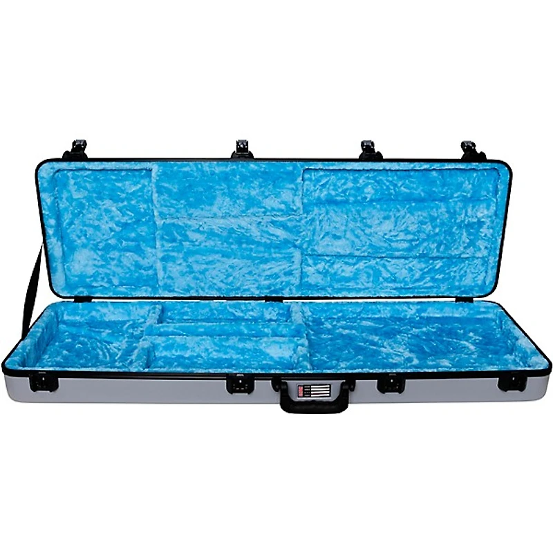 Gator GTSA Series TSA ATA Molded Electric Bass Guitar Case - Gray