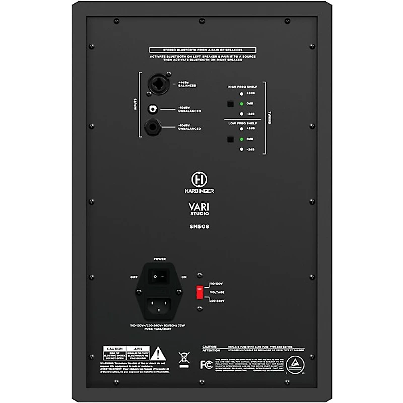 Universal Audio Volt 2 With Harbinger Studio Monitor Pair, Stands & Cables -