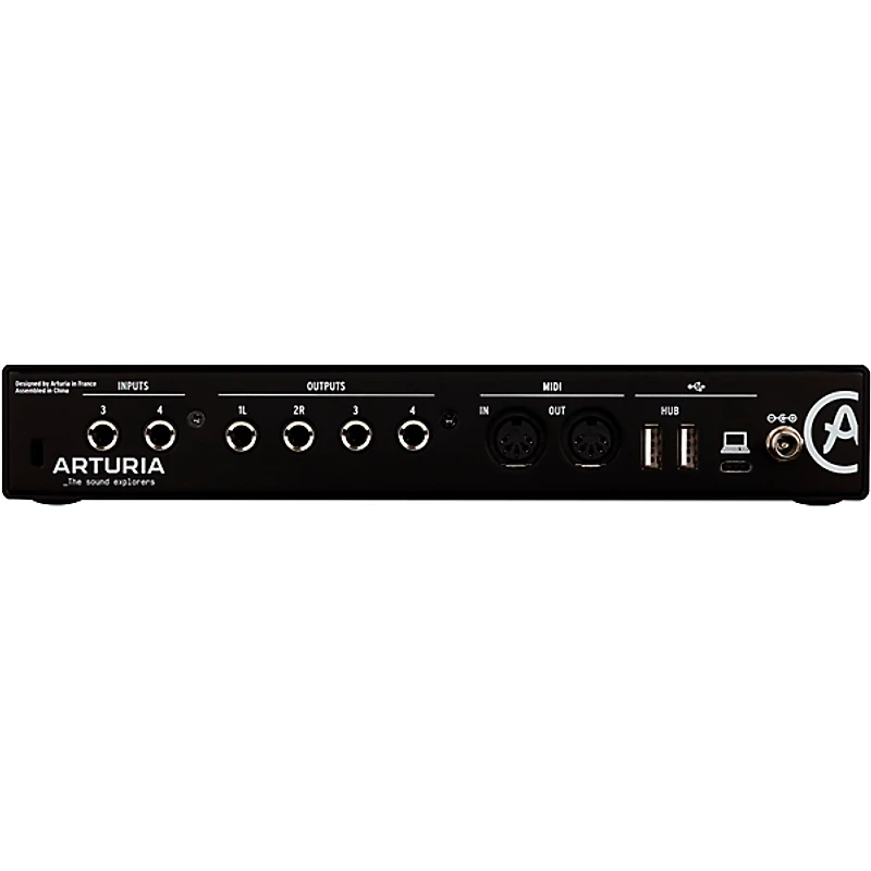 Arturia Minifuse 4 with Harbinger Studio Monitor Pair (Stands & Cables Included