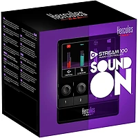 Hercules DJ Stream 100 Customizable 8-Track Audio Mixer for Streaming, Content Creation and Gaming (Windows PC)