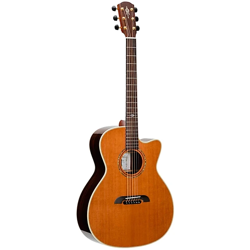 Alvarez Yairi GYM74ce Cutaway Grand Auditorium Acoustic-Electric Guitar Natural