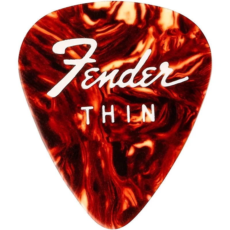 Fender Fine Electric Variety Pick Tin 12 Pack