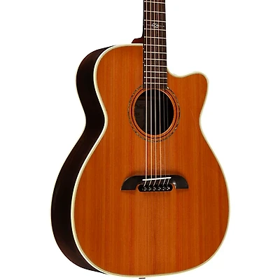 Alvarez Yairi FYM74ce Cutaway Folk-OM Acoustic-Electric Guitar Natural