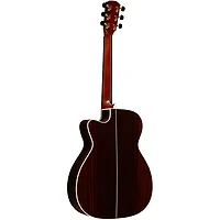 Alvarez Yairi FYM74ce Cutaway Folk-OM Acoustic-Electric Guitar Natural