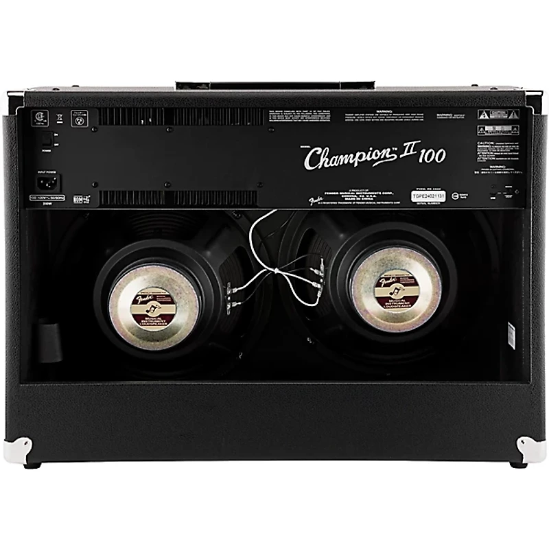 Fender Champion II 100 Combo Amp - Black