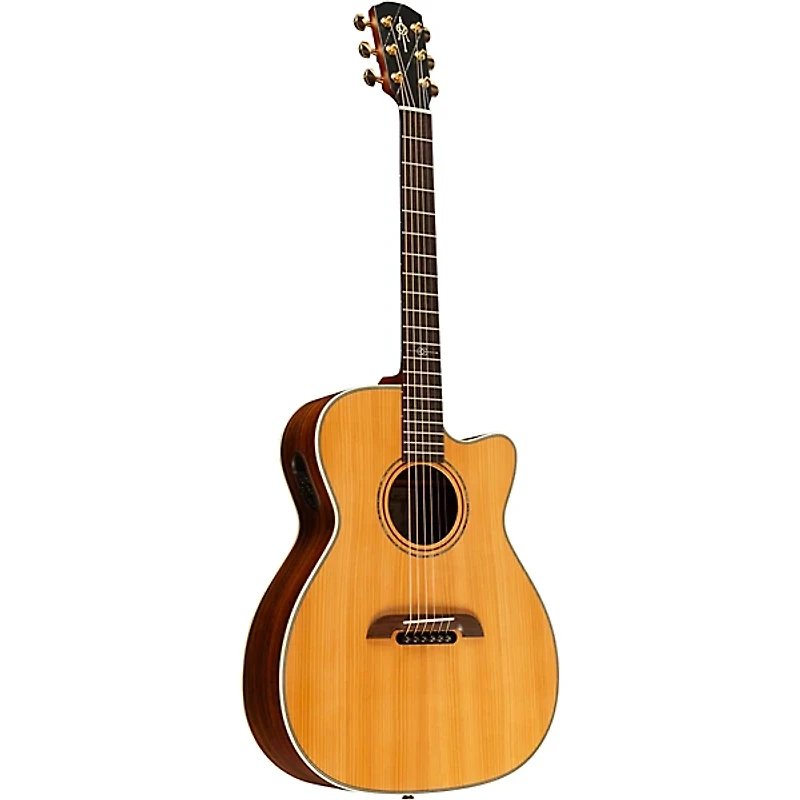 Alvarez Yairi WY1 Cutaway Folk-OM Acoustic-Electric Guitar