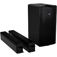 LD Systems LD Systems MAUI 11 G3 MIX Portable Cardioid Column PA System With Digital Mixer, Black