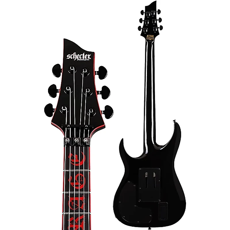 Schecter Guitar Research Sullivan King Banshee-6 FR-S Electric Guitar Obsidian Blood