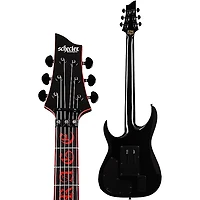 Schecter Guitar Research Sullivan King Banshee-6 FR-S Electric Guitar Obsidian Blood