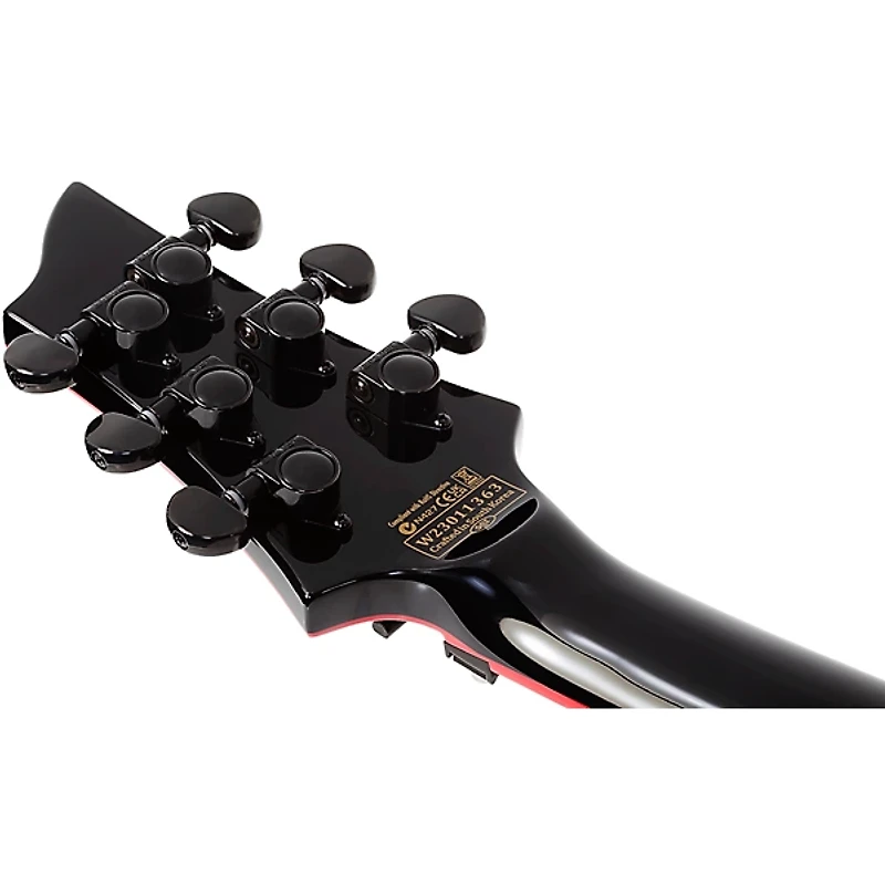 Schecter Guitar Research Sullivan King Banshee-6 FR-S Electric Guitar Obsidian Blood