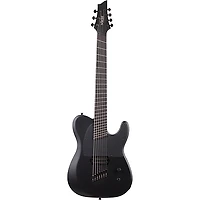 Schecter Guitar Research PT-7 MS Black Ops 7-String Electric Guitar Satin Black Open Pore