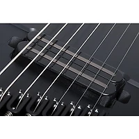 Schecter Guitar Research PT-7 MS Black Ops 7-String Electric Guitar Satin Black Open Pore