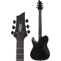 Schecter Guitar Research PT Black Ops Electric Guitar Satin Black Open Pore