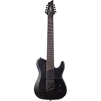 Schecter Guitar Research PT-8 MS Black Ops Electric Guitar Satin Black Open Pore