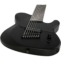 Schecter Guitar Research PT-8 MS Black Ops Electric Guitar Satin Black Open Pore