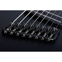 Schecter Guitar Research PT-8 MS Black Ops Electric Guitar Satin Black Open Pore