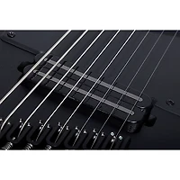 Schecter Guitar Research PT-8 MS Black Ops Electric Guitar Satin Black Open Pore
