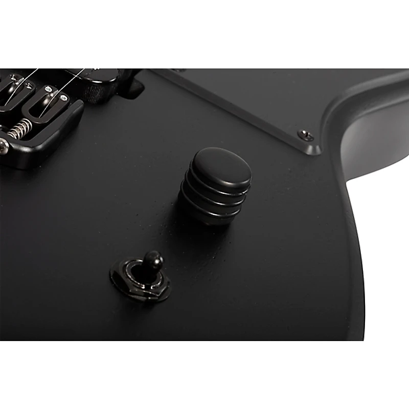 Schecter Guitar Research PT-8 MS Black Ops Electric Guitar Satin Black Open Pore