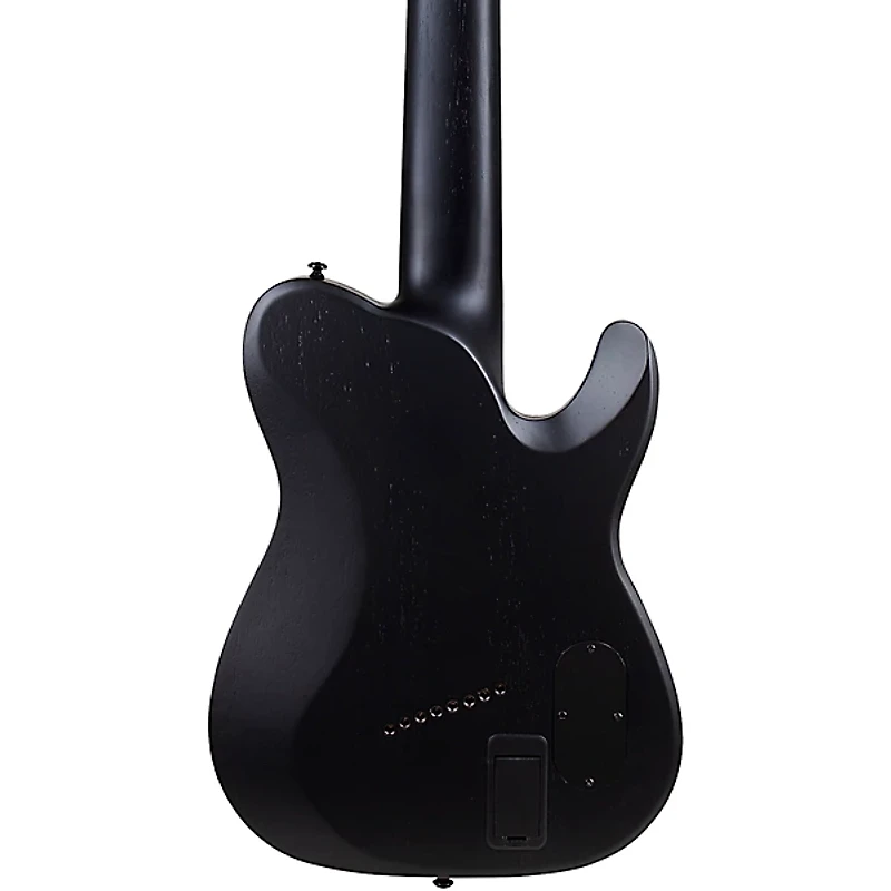 Schecter Guitar Research PT-8 MS Black Ops Left Handed Electric Guitar Satin Black Open Pore