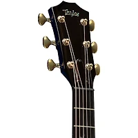 Taylor Custom All Urban Ash 12-Fret Grand Concert Acoustic-Electric Guitar Ombre Blue