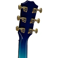 Taylor Custom All Urban Ash 12-Fret Grand Concert Acoustic-Electric Guitar Ombre Blue