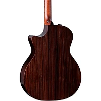 Taylor Custom Western Red Cedar-East Indian Rosewood Grand Auditorium Acoustic-Electric Guitar Brown Sugar Mocha