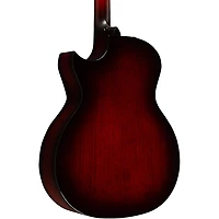 Taylor Custom All-Urban Ash Grand Auditorium Acoustic-Electric Guitar - Red Mahogany Edgeburst