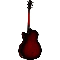 Taylor Custom All-Urban Ash Grand Auditorium Acoustic-Electric Guitar - Red Mahogany Edgeburst