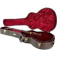 Taylor Custom All-Urban Ash Grand Auditorium Acoustic-Electric Guitar - Red Mahogany Edgeburst
