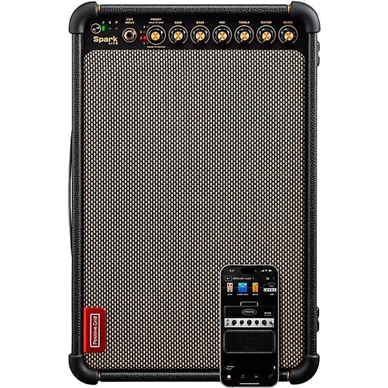 Positive Grid Spark LIVE 4-Channel Smart Amp & PA System
