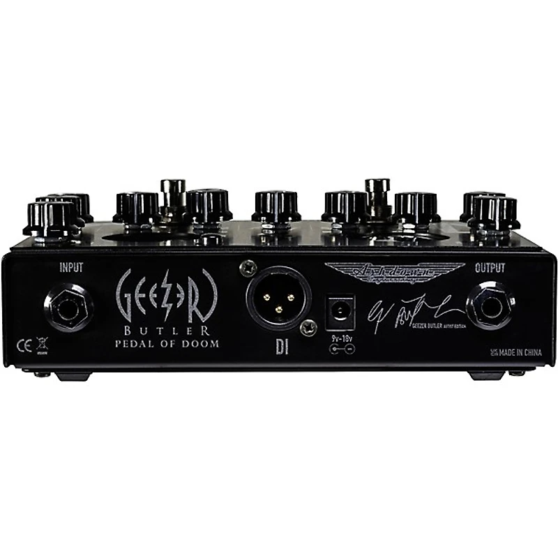 Ashdown Geezer Butler Signature Pedal of Doom EQ and Drive Effects Pedal Black