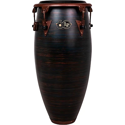 LP LP 60th Anniversary Top Tuning Fiberglass Conga with Rustic Bronze Hardware