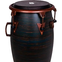 LP LP 60th Anniversary Top Tuning Fiberglass Conga with Rustic Bronze Hardware
