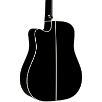 Takamine EF381DX 12-String Dreadnought Cutaway Acoustic-Electric Guitar Black