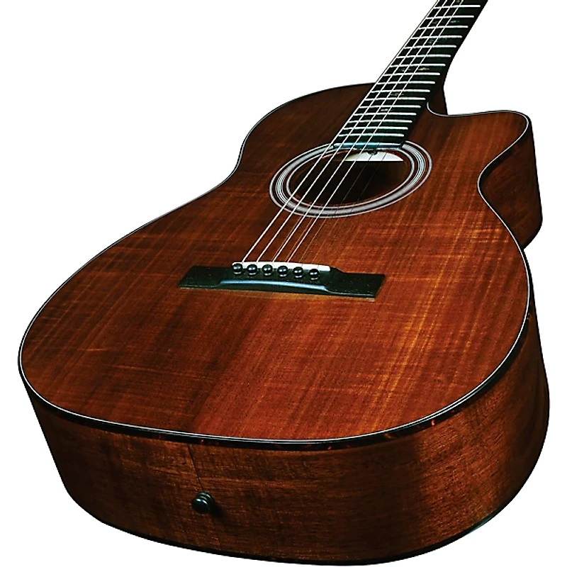 Recording King RP2-729-C Tonewood Reserve Koa 00 Cutaway Acoustic Guitar Natural