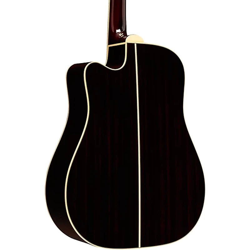 Takamine JJ325SRC John Jorgenson Signature Dreadnought Acoustic-Electric Guitar Red Satin