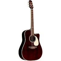 Takamine JJ325SRC John Jorgenson Signature Dreadnought Acoustic-Electric Guitar Red Satin
